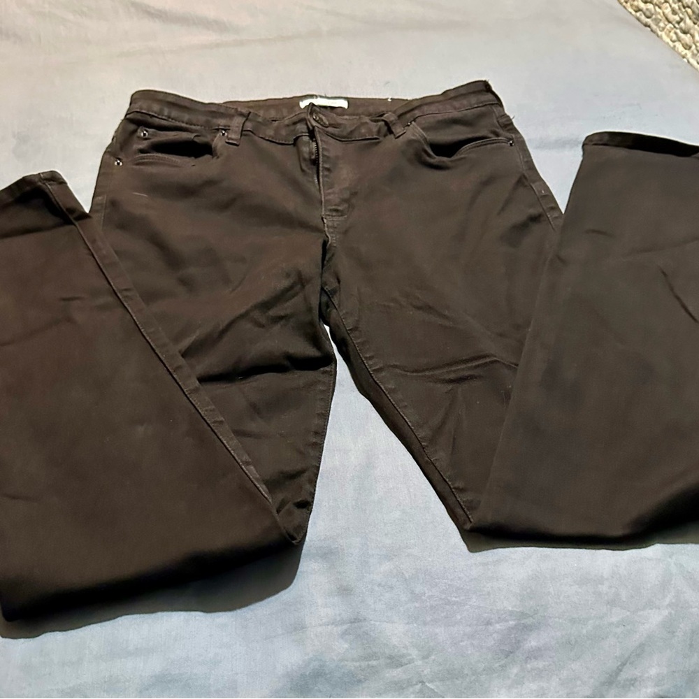 Black‎ ankle skinny pants